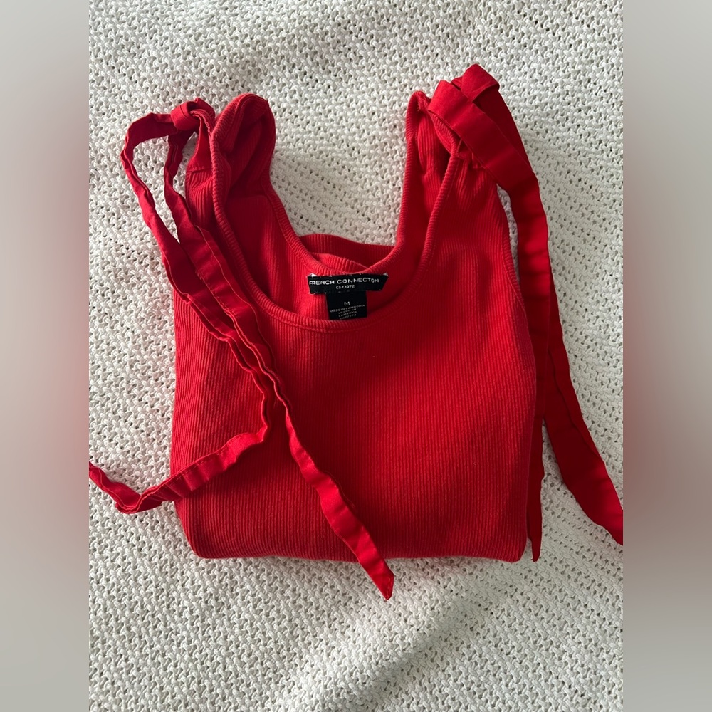 French Connection Ribbed Tank Top - Picture 3 of 3